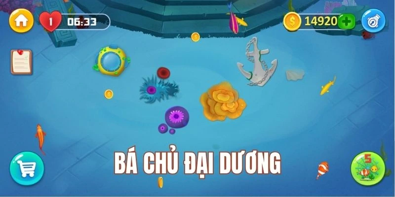 Bá chủ đại dương là game hay thu hút khách hàng