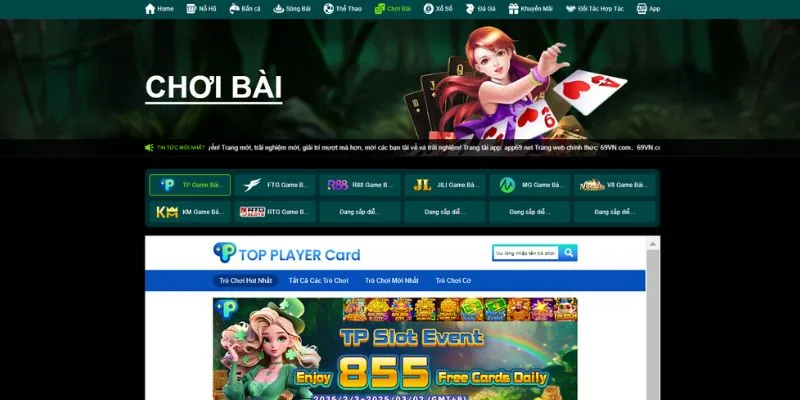 Sân chơi game bài 69VN cho giới thượng lưu